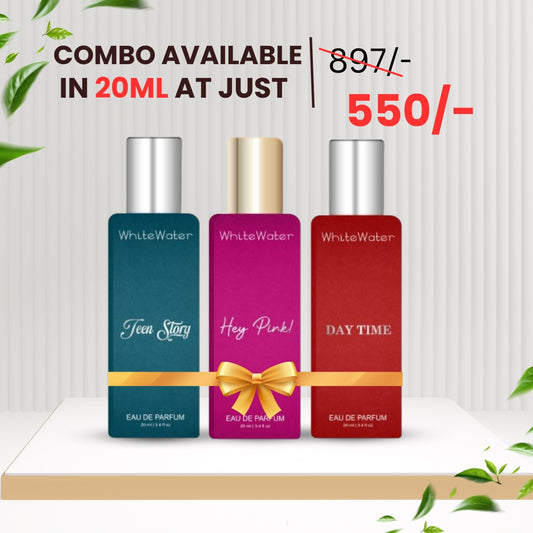 Combo Perfume For Men And Women | Day Time, Hey Pink And Teen Story| Long lasting| – 20ML
