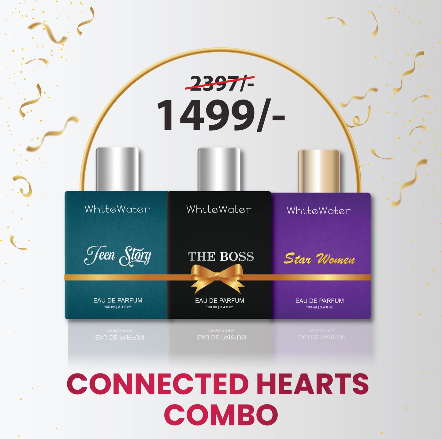 White water Perfumes Family Combo for men and women perfume