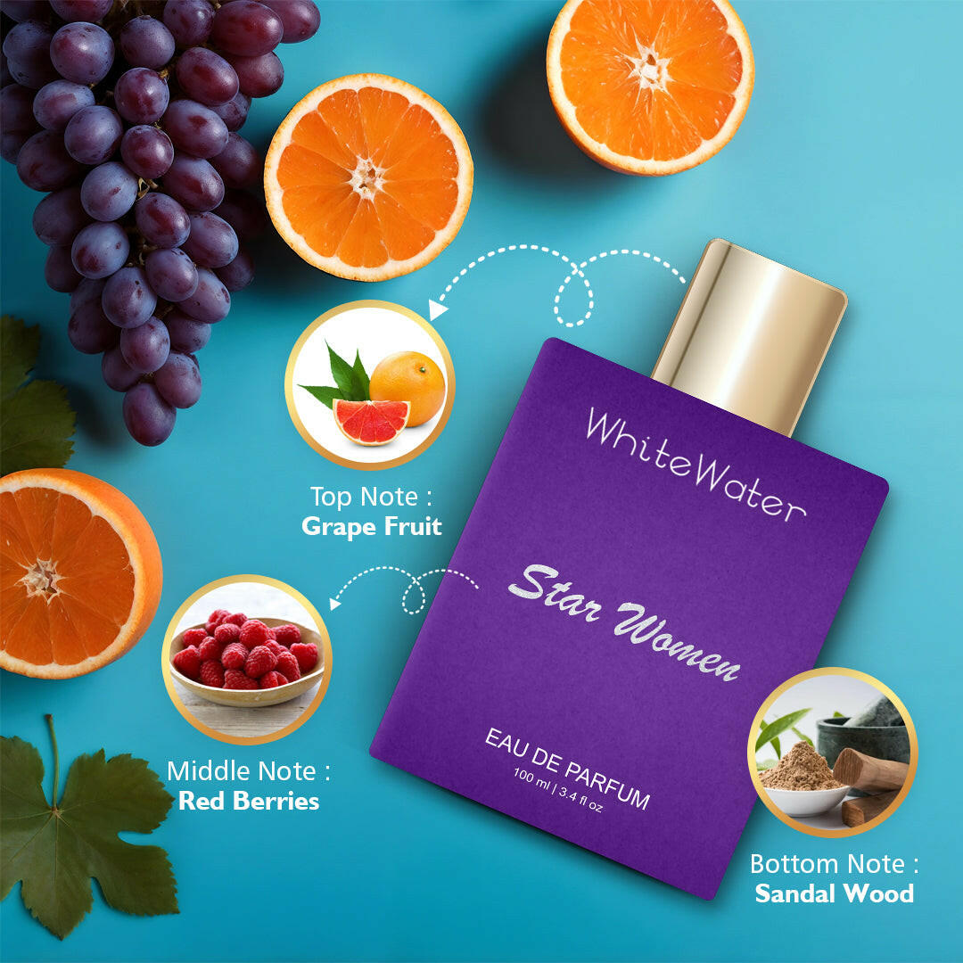 White Water’s Day Time And Star Woman perfumes 