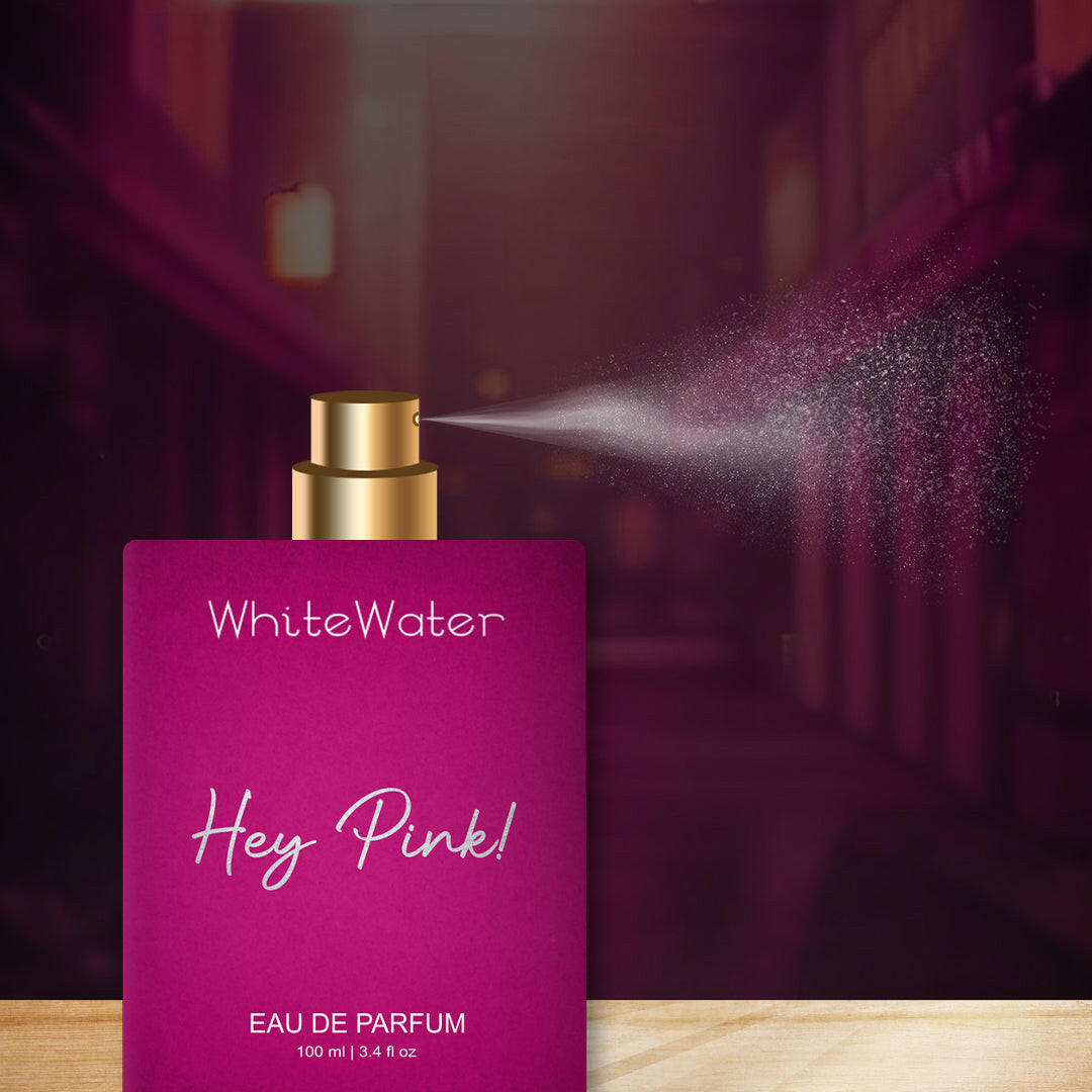 White Water’s Hey Pink For Women | Longlasting| Eau De Perfume - 100ML-WhiteWater Perfumes